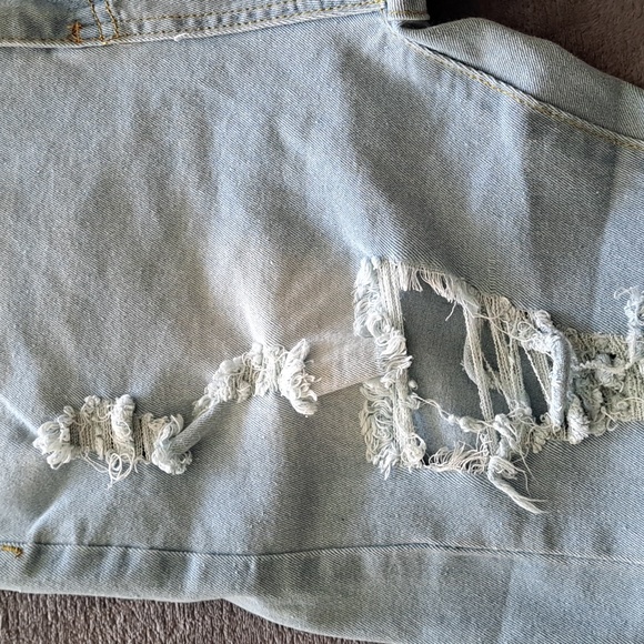 NWOT Acid Wash Distressed Skinny Jegging - Picture 7 of 10